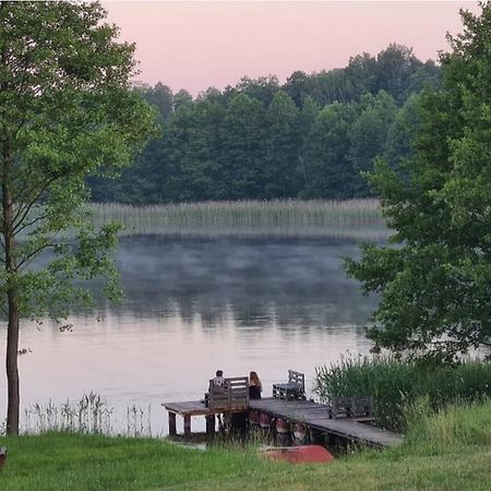 Domwigierski Pl -Jeziorki -Gr- Comfort-Ferienhaus-Polen - Wlasna Linia Brzegowa I Sauna Високий Мост Екстер'єр фото