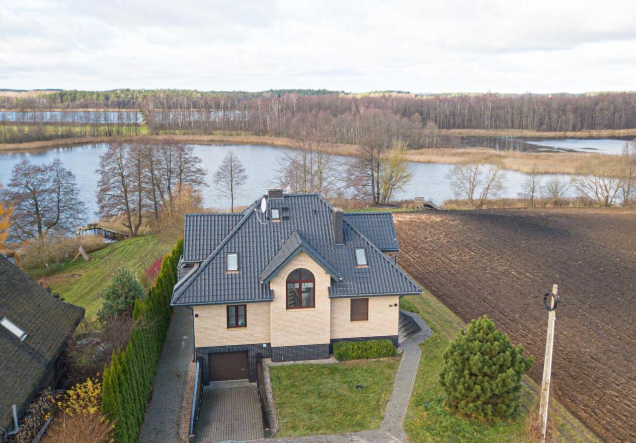 Domwigierski Pl -Jeziorki -Gr- Comfort-Ferienhaus-Polen - Wlasna Linia Brzegowa I Sauna Високий Мост Екстер'єр фото