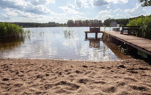 Domwigierski Pl -Jeziorki -Gr- Comfort-Ferienhaus-Polen - Wlasna Linia Brzegowa I Sauna Високий Мост Екстер'єр фото