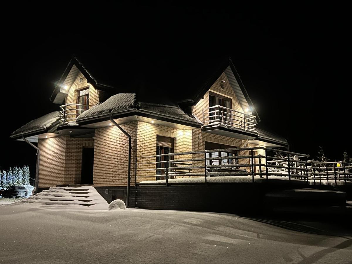 Domwigierski Pl -Jeziorki -Gr- Comfort-Ferienhaus-Polen - Wlasna Linia Brzegowa I Sauna Високий Мост Екстер'єр фото