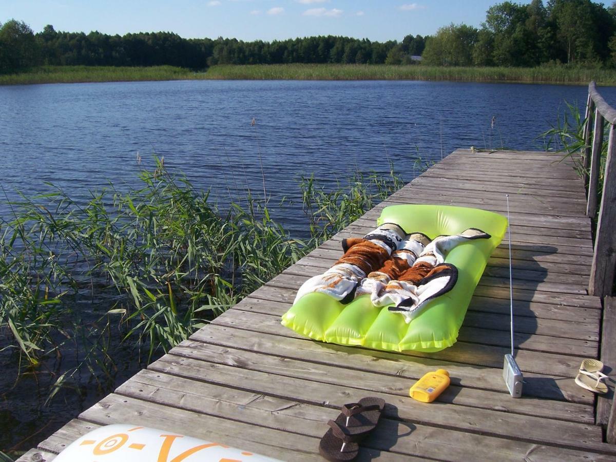 Domwigierski Pl -Jeziorki -Gr- Comfort-Ferienhaus-Polen - Wlasna Linia Brzegowa I Sauna Високий Мост Екстер'єр фото