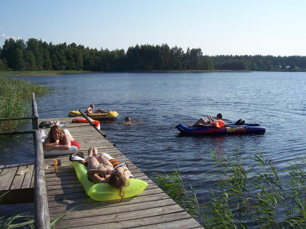 Domwigierski Pl -Jeziorki -Gr- Comfort-Ferienhaus-Polen - Wlasna Linia Brzegowa I Sauna Високий Мост Екстер'єр фото